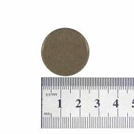 NFC метка NTAG213 (ПВХ на металл, клейкая, 25 мм)