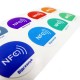 Комплект NFC меток NTAG213 / NTAG216 "Отсканируй" 25 мм (10 шт.) фото 3