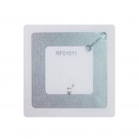 NFC метка Fudan 1k квадратная (водостойкая ПВХ поверхность, клейкая) 50x50 мм