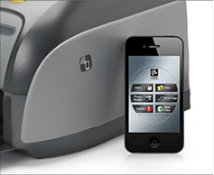 Передача данных с помощью NFC в принтере Zebra Series 1